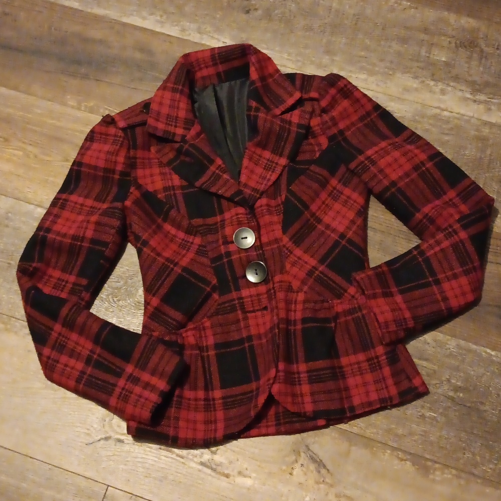Wool blend jacket